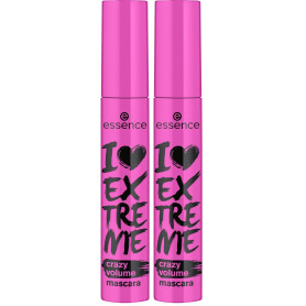 Essence - Mascara I Love Extreme Volume Crazy (Lot de 2)