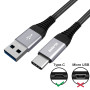 Câble USB C Charge Rapide [1M] Cable Chargeur USB Type C pour Samsung Galaxy S22 S23 S21 S20 Plus Ultra S10 S9 S8 S10E,A51 A71 A