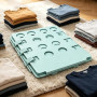 Planche à Plier le Linge Multifonction, Aide au Pliage pour T-shirts, Pulls et Pantalons, Plieur de Linge et Organisateur de T-s