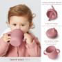 Navik | Coffret repas bebe 12 pièces | Assiette ventouse pour bébé | Tasse apprentissage bebe | Bol et bavoir | Couverts bébés |