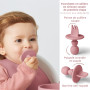 Navik | Coffret repas bebe 12 pièces | Assiette ventouse pour bébé | Tasse apprentissage bebe | Bol et bavoir | Couverts bébés |