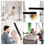 GSKAIWEN Kit d’Eclairage LED Studio de Photographie avec Support de Lumière Trépied et Lumière de Replissage pour Portrait, Vidé