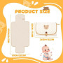 Fefod Matelas a Langer de Voyage, 87 x 57cm Tapis à Langer Bébé Portable et Pliable, Pliable Couche Diaper Changer Mat Tapis Bag