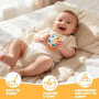 Fefod Matelas a Langer de Voyage, 87 x 57cm Tapis à Langer Bébé Portable et Pliable, Pliable Couche Diaper Changer Mat Tapis Bag