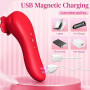 Vibromasseurs Feminin Clitoridien,Sex Toys Femme Clitoridien Vibro-masseur Silencieux 10 Modes Sextoyse Femme Clitoridienne Stim