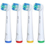 DentaDrift Brossette Oral-B Compatibles, 4-Pack Tête Brosse à Dent Oral B Compatibles - Qualité Premium, Défense Renforcée Contr