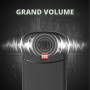 Téléphone portable Ukuu pour personnes âgées avec bouton SOS, base de charge, touches de volume élevées USB-C, batterie 1000 mAh