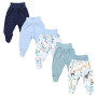 TupTam Pantalon avec Pieds pour Bébé, Lot de 5.