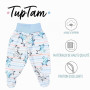 TupTam Pantalon avec Pieds pour Bébé, Lot de 5.