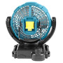 Makita Ventilateur de chantier makita 14.4-18v - sans batterie ni chargeur dcf102z