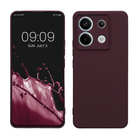 kwmobile Housse Compatible avec Xiaomi Redmi Note 13 Pro 5G / Poco X6 5G Coque - Housse de téléphone en Silicone avec Protection