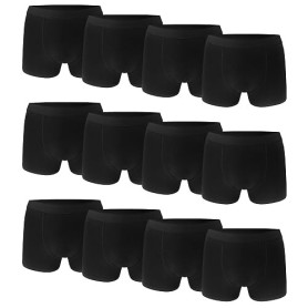 Lakpoau (Lot de 12 Boxer Enfant - Boxers Confortables pour Enfants - sous-Vêtements pour Garçons Riches en Coton 6-18 Ans
