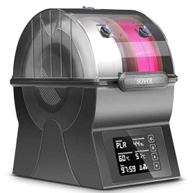 Sovol SH02 Séchoir à filaments, boîte de rangement scellée pour filament pour imprimante 3D, support de bobine avec chauffage PT