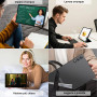Tablette 10 pouces Android 15 avec Gemini AI, 30 Go RAM+ 128 Go ROM+ 2 To d'extension, WiFi 6, Widevine L1, octa-core, 8000 mAh,
