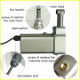 GZYHDC Machine Électrique De Rastres De Main, Kit De Machine De Rastres pour Trancer Cheveux Synthétiques, Machine Portable pour