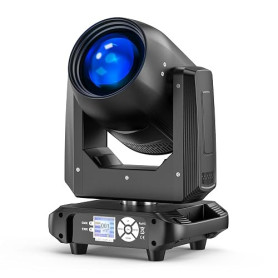 Lyre LED 200W Tête Mobile RGBW Beam Lumière de Scène, Focalisation Electronique 14 Patterns dmx512 Lampes de Fête 18 Prismes Rot