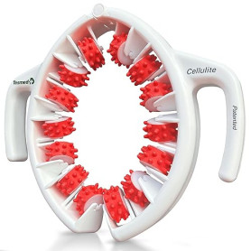 TESMED CELLULITE: Efficacité Clinique, Masseur Manuel Anti Cellulite Breveté, Made in Italy, Appareil de Massage avec Rouleaux A