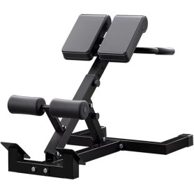 Fitness Chaise Romaine Hyperextension avec Extension: 5 - Inclination réglable au niveau, entraînements de dos/ab/glute, capacit