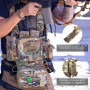VOTAGOO Protège-poitrine tactique Paintball Chest Rig