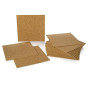Feuilles de liège auto-adhésives 300 x 300 x 4 mm (15 unités) Plaques en liège isolantes et décoratives pour mur, sol ou bricola