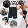 Bsrpolry Lot de 5 shorts de course à pied pour homme à séchage rapide pour jogging, shorts de sport pour homme avec poches et ta