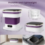 Mini Machine à Laver pour Petits vêtements,15L 2 en 1 Machine à Laver Portable avec Panier d'essorage et 3 modes de nettoyage po