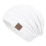 meioro pour Homme Et Femme Bonnet Kalenji,Doux, Élégant et Confortable Réglable Satin Bonnet,Épaississement en Hiver Skull Cap,E