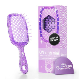FHI Heat UNbrush Mini Brosse à Cheveux Démêlante et Aérée, Brossage sans Douleur, tous Types de Cheveux, Secs ou Mouillés, Picot