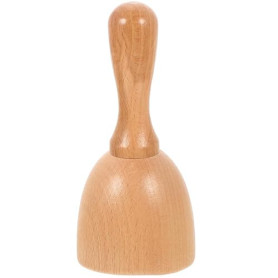 minkissy Outil De Massage En Bois Masseur En Forme De Tasse Outil De Grattage Manuel Pour Massage Du Dos Voyage Bureau Salle De
