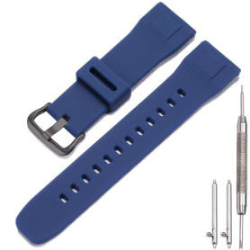 MCXGL Bracelet de montre étanche en silicone compatible avec Casio Protrek PRG650 600 PRW6600 Bracelet de montre sport de rechan