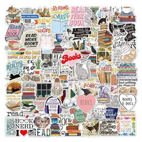 Lot de 100 autocollants autocollant stickers sticker scrapbooking aesthetic ordinateur portable kindle Téléphone La tasse Le cof