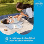 WaterWipes Sensitive+ Newborn & Baby Wipes, Lingettes Pour Nouveau-Nés et Bébés, 240 unités (4 paquets), 3-en-1 nettoie, soigne,