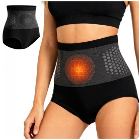 Short Gainant Sculptant Femme Taille Haute Noir XL sans Couture | Short Taille Haute avec Soutien Abdominal Confortable Idéal po