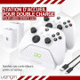 Venom Twin Charging Dock with 2 x Rechargeable Battery Packs - White (Xbox Series X & S/Xbox One)