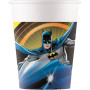 Procos Marvel 10137430 – Set de fête S Batman Rogue Rage – 52 pièces – 16 assiettes, 16 gobelets, 20 serviettes – Vaisselle jeta
