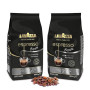 LAVAZZA - Café Espresso Barista Perfetto - Café Grain Lavazza - 100 % Arabica - Café Grain Italien - Intensité 6 - 2 Paquets de