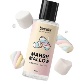 BYPLAY Gel Lubrifiant Comestible Oral Saveur Marshmallow Lubrifiant Intime À L'eau Pour Massage Sensuel Lubrifiant Comestible Su