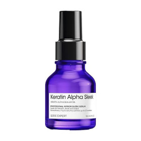 L'OREAL PROFESSIONNEL - Serum Cheveux Lisse Miroir Keratin Alpha Sleek - Scelle Durablement la Kératine - Anti-Humidité & Anti-F