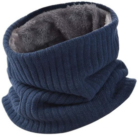 Tour de Cou Écharpe Hiver - Snood Cache Cou Col Polaire Tubulaire Foulard Chaud Coupe-Vent De Crochet De Laine Homme et Femme po