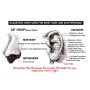OUFER 16G Piercing Conch Anneau en Acier Chirurgical 316L avec CZ à Cliquet Piercing Helix Piercing Nez Anneau Hoop Piercing Ore