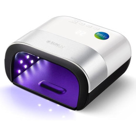 Lampe à Ongles LED UV Professionnelle, SUNUV Séchoir Gel Vernis Polymérisation Light Machine, avec Capteur Automatique et Ecran