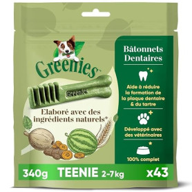 GREENIES Sticks Dentaires pour Très Petit Chien de 2 à 7kg - 258 Bâtonnets à Mâcher (6x340g) - Friandise Certifiée par des Vétér