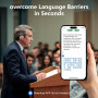 Psadhi Écouteurs de Traduction IA en Temps réel, 3-en-1 Bluetooth avec écran Tactile LCD, Compatible avec 164 Langues et Accents