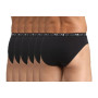 DIM Slip Homme Lot de 6 | Coton Stretch Confort | Maintien Quotidien | sans Étiquette