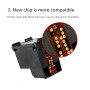 CAIDI Cartouche d'encre PG445 CL446 Compatible avec Canon Pixma MX494 MG2440 MG2540 MG2940 IP2840 MG2545 TS3140 MG3040 TR4540 44