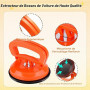 QCGNIUI Ventouse Carrosserie, Ensemble de 3 Débosselage De Voiture avec Ventouses Puissantes Kit De Débosselage pour Surface De