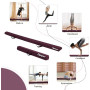 FBSPORT Poutre Gymnastique Enfant 240/270/300 cm Poutre Gym Poutre d'équilibre au Sol, Poutre de Gymnastique Pliable pour entraî