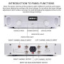 BRZHIFI A1S Ampli de Puissance Stéréo Classe A Pure 20 W par canal | Reproduction du schéma classique | Compatible avec les ence