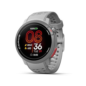 COROS Pace Pro Montre GPS de Sport- Gris | Écran Tactile AMOLED de 1,3 Pouce, Notre Processeur le Plus Rapide à ce Jour, autonom