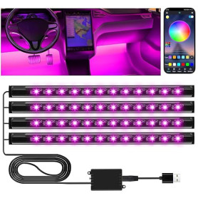 Winzwon Accessoire Voiture Interieur Femme Homme, LED Voiture Interieur | Calendriers de l'avent Cadeau de Noël Accessoire Voitu
